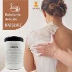 Scrub corpo alla camomilla per pelli irritate.